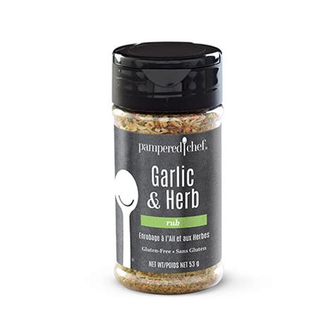 Garlic And Herb Rub Shop Pampered Chef Us Site