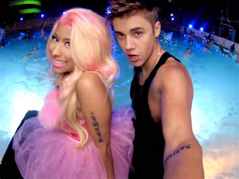 Justin Bieber Nicki Minajs Beauty And A Beat Video Watch The Diy Clip Idolator