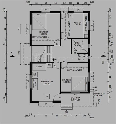 Civil Engineering Drawing House Plan