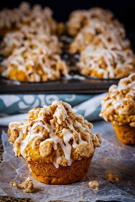 These Bakery Style Pumpkin Spice Muffins Are Delicious On Their Own