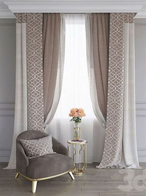35 Wonderful Elegant Curtains Ideas For Living Room Decor Curtains