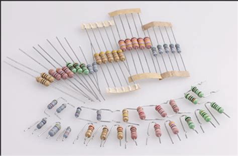 250 Ohm Axial Lead Metal Film Fuse Resistor Color Band
