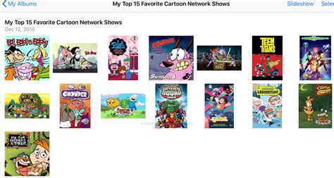 My Top 15 Favorite Cartoon Network Shows By D34dp00lf4n On Deviantart