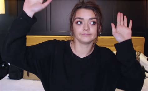 ‘game Of Thrones Star Maisie Williams Launches A Youtube Channel