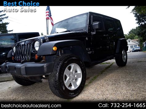 Used 2009 Jeep Wrangler Unlimited 4wd 4dr X For Sale In Sayreville Nj