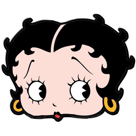 Plasticolor Betty Boop Face Utility Floor Mat