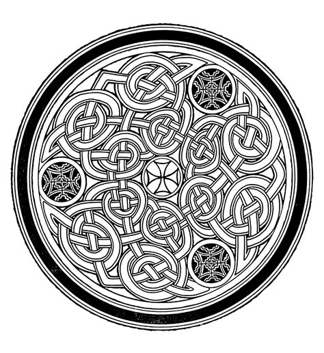 Anime Mandala Coloring Pages 251 Amazing Svg File