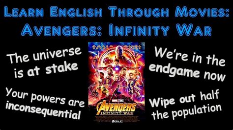 This domain may be for sale! Learn English Through Movies: Avengers: Infinity War - YouTube