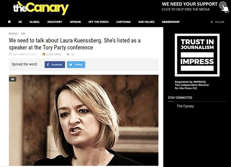Bbc Says Kuenssberg Will Not Speak At Tory Conference After Canary Story Suggesting Otherwise