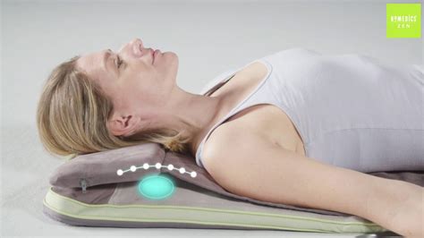 Homedics Stretch Plus Yoga Inspired Massage Mat Youtube