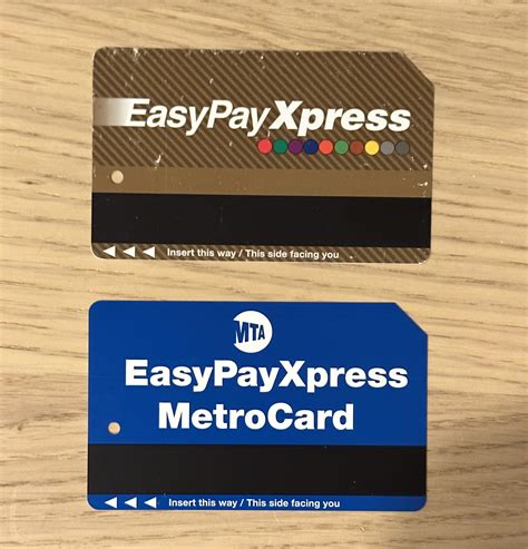 Got my new EasyPay card, and they changed the color to blue. Looks like