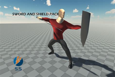 Sword And Shield Animations Pack 3d Animations Unity Asset Store