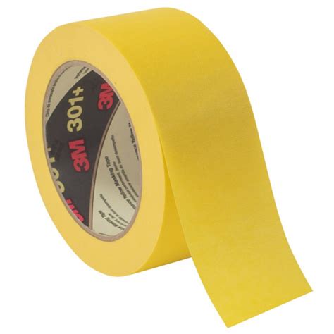 3m Performance Yellow Masking And Painters Tape 301 48mm X 55m 63