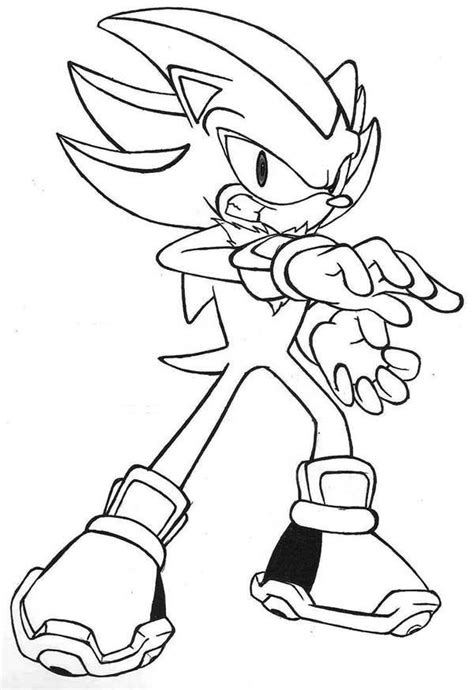Metal Sonic Is Ready Coloring Page Kids Play Color In 2021 Coloring