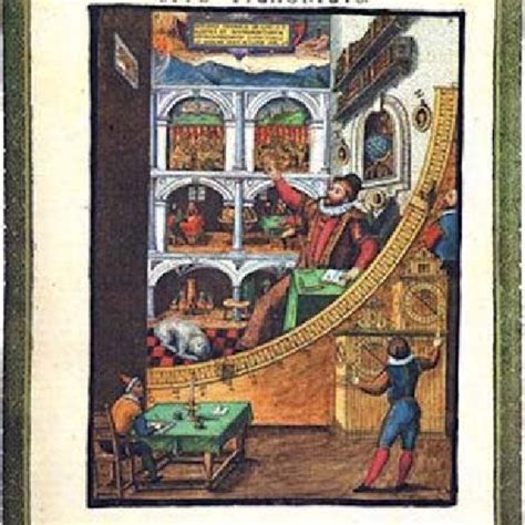 Tycho Brahe At Work In An Often Reproduced View Slightly Different