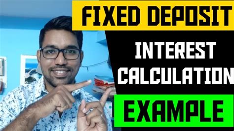 How To Calculate Interest On Fixed Deposits With Example Fixed