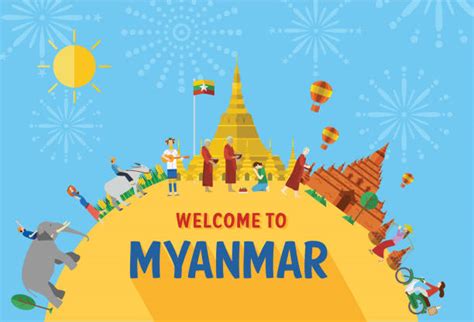 Best Myanmar Illustrations Royalty Free Vector Graphics And Clip Art