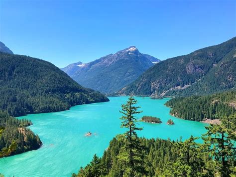 Diablo Lake Best Lake In Washington For A Summer Day Trip