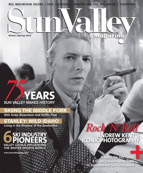 Sun valley named #1 resort. Sun Valley Magazine (USA) - 2012 | David bowie covers ...
