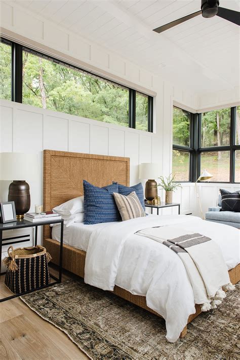 Clean and classic lines with industrial design. Modern Lake House Photo Tour: The Bedroom Wing | Home ...