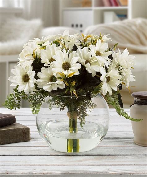 Take A Look At This White Daisy Arrangement Today Artificial Floral