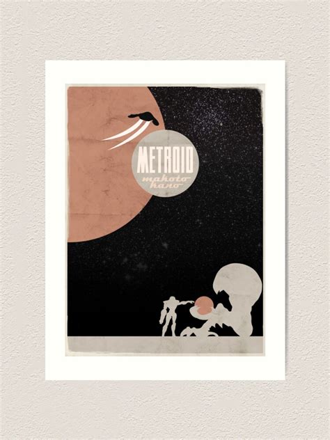 Minimalist Video Games Metroid Art Print For Sale By Colorlust