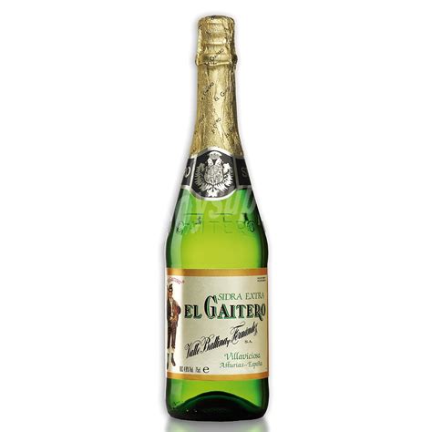 El Gaitero Sidra Asturiana De Categoria Extra Botella De 75 Cl