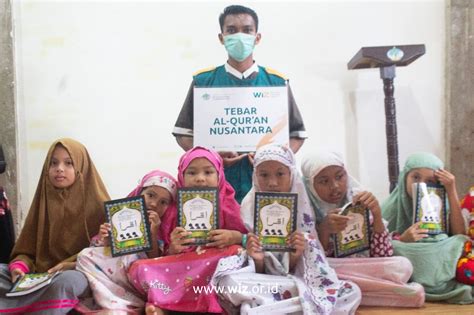 Dukung Terwujudnya Generasi Qur Ani Laznas WIZ Salurkan Paket Iqra Di