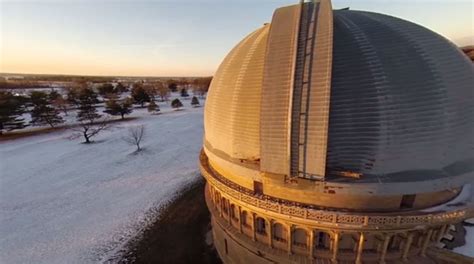 This Drone Took Amazing Astronomical Observatory Video In Wisconsin