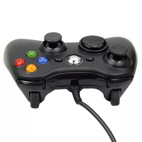 Controle Game Xbox 360 Pc Com Fio Usb Joystick Computador R 7475 Em