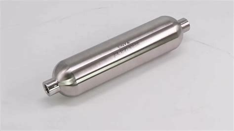 Double Ended Sample Cylinders Stainless Steel 5000 Psi 14 Female Npt