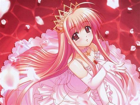 Pink Anime Girl Princess Wallpapers Wallpaper Cave