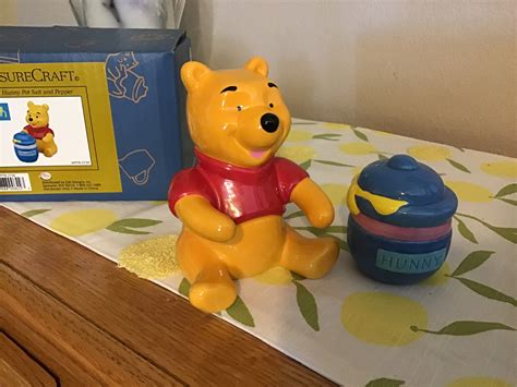 Winni The Pooh Bear And Hunny Pot Shakers Home Decorhome And Livingdining Serving Home And Living