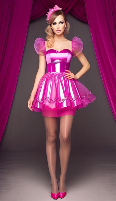 girly girl outfits girly outfits frilly dresses satin dresses love pink clothes pink latex