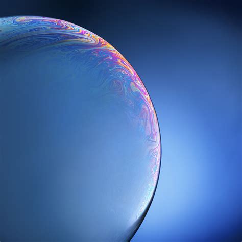 Earth 2290×2290 Planet Bubble Blue Iphone Xr Ios 12 Stock