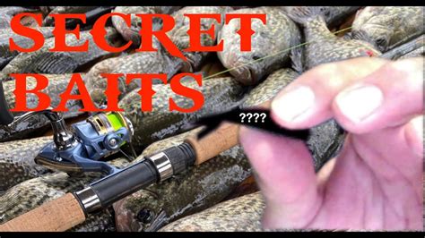 My Secret Baits For Crappie Fishing Youtube