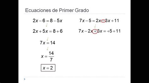 Como Solucionar Ecuaciones De Primer Grado Con Fracciones Ejemplo Images