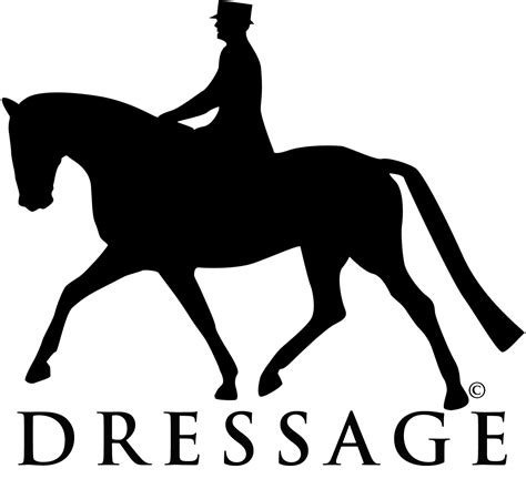 Dressage Horse Silhouette
