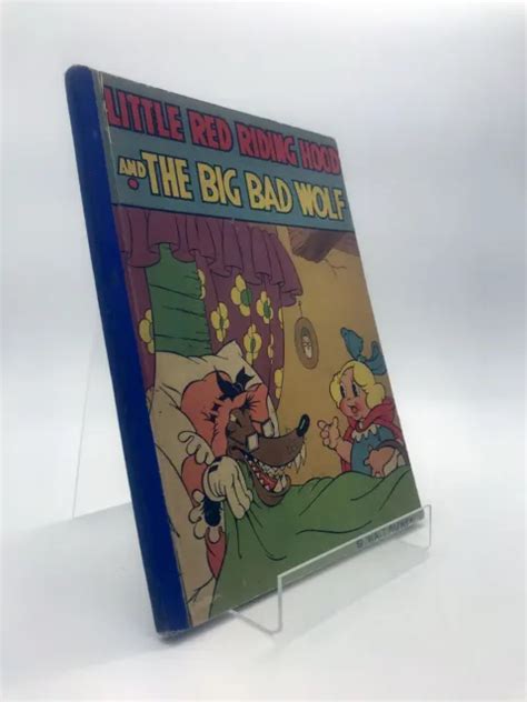 Walt Disney Little Red Riding Hood And The Big Bad Wolf David Mckay 1934 12119 Picclick