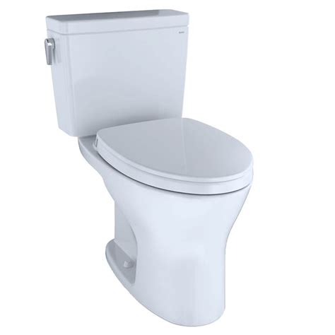 Toto Ms746124cemfg1001 Toto Drake Two Piece Elongated Dual Flush 128