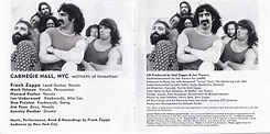 Frank Zappa & The Mothers Of Invention - Carnegie Hall 1971 (2011) {4CD ...