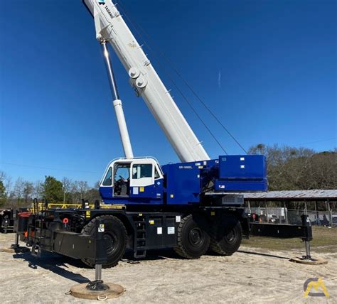 New Tadano Gr Xl Ton Rough Terrain Crane For Sale Hoists