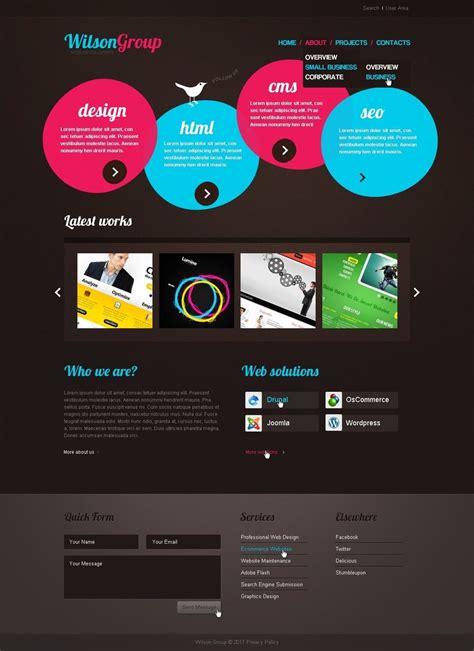12+ Creative Website Templates for Designers | Free & Premium Templates
