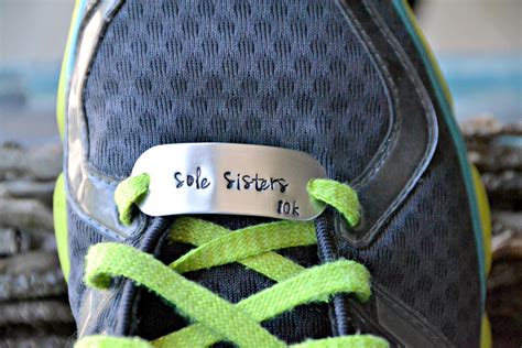 Personalized Shoe Tag Hand Stamped Shoe Etsy