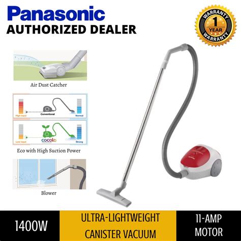 Panasonic Vacuum Cleaner Mc Cg301 Shopee Malaysia