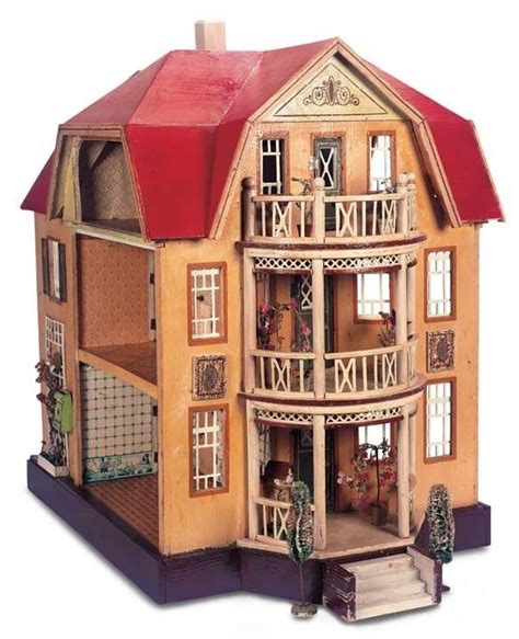 Large Wooden Dollhouse Ideas On Foter