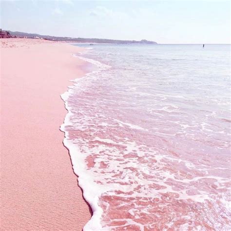 This Dreamy Pink Sand Beach Near South Florida Is Just A Ferry Ride