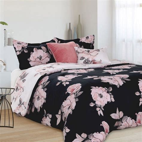 Alphonse Floral Blooms Reversible Comforter Set Comforter Sets King