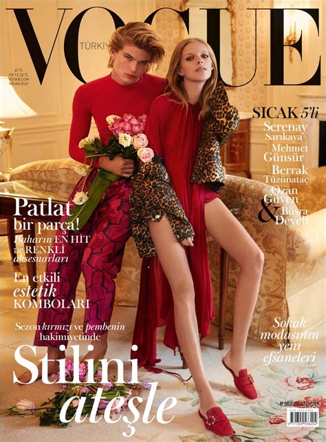 Jordan Barrett And Lexi Boling Couple Up For Vogue Turkey Cover Story