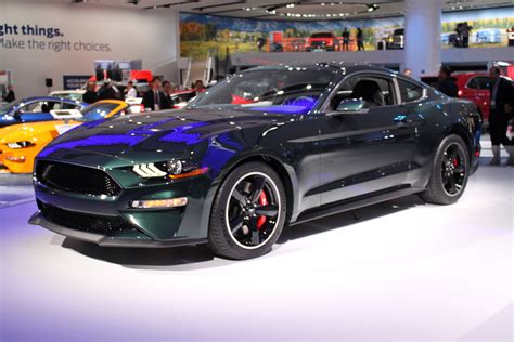 2019 Ford Mustang Bullitt Debuts With Sinister Looks And 475 Hp V8